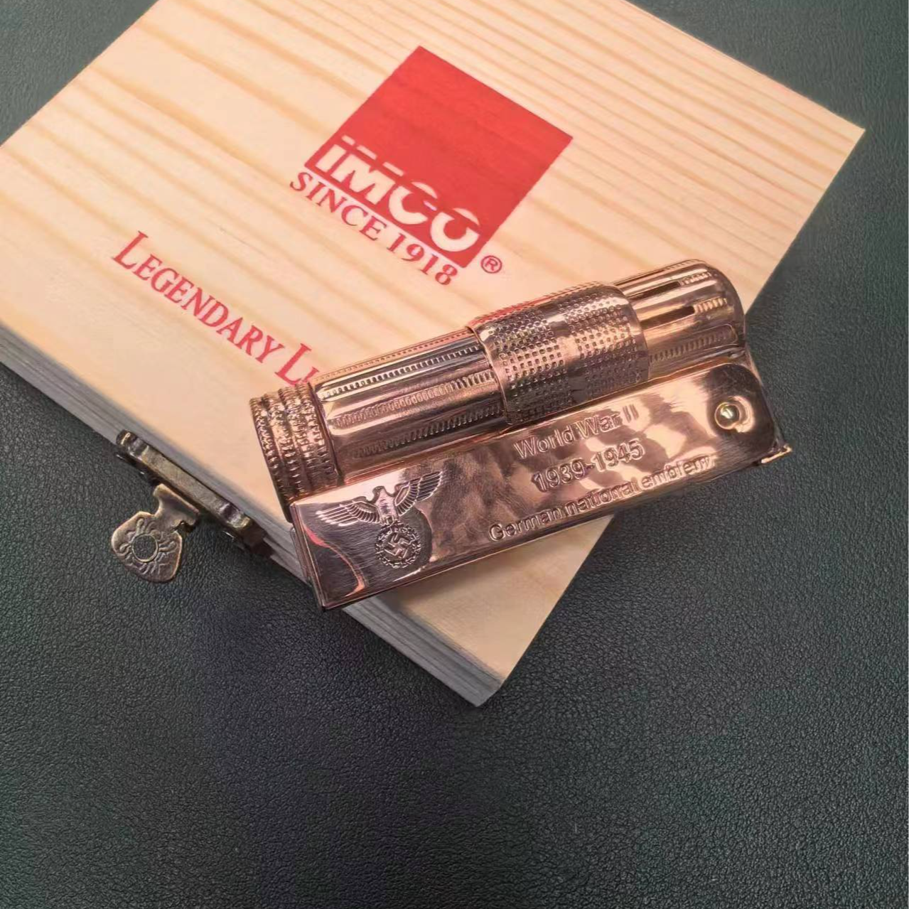 IMCO紫铜6700铜内胆时尚打火机煤油打火机复古纯铜正品