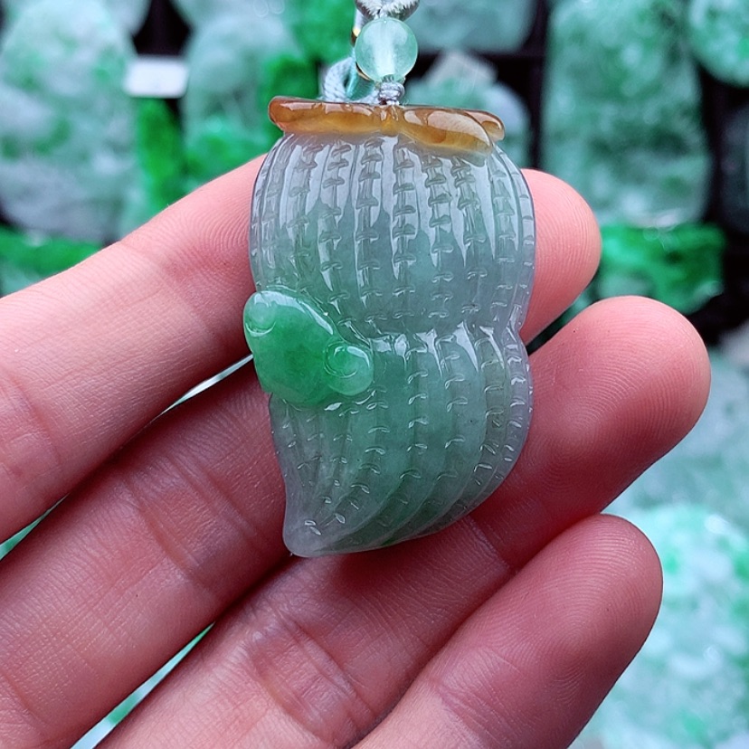 【闪购商品】翡翠颈饰未镶嵌K*殷