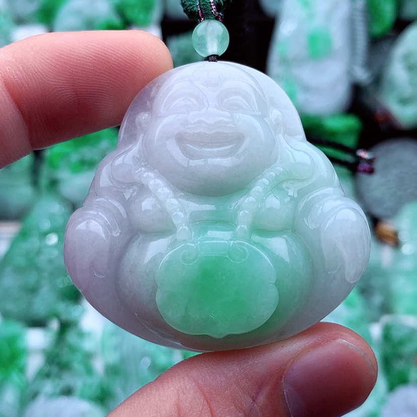 【闪购商品】翡翠颈饰未镶嵌丫*