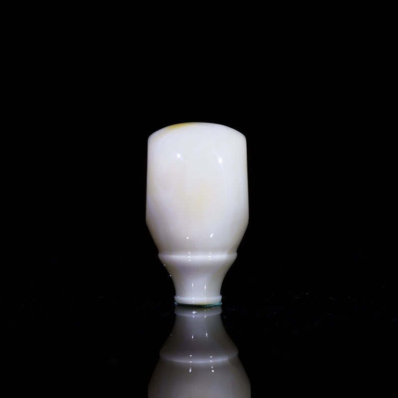 14蜜蜡三通佛头天然原矿精工瓷白荧光三通满蜡特色蜜蜡配饰U59