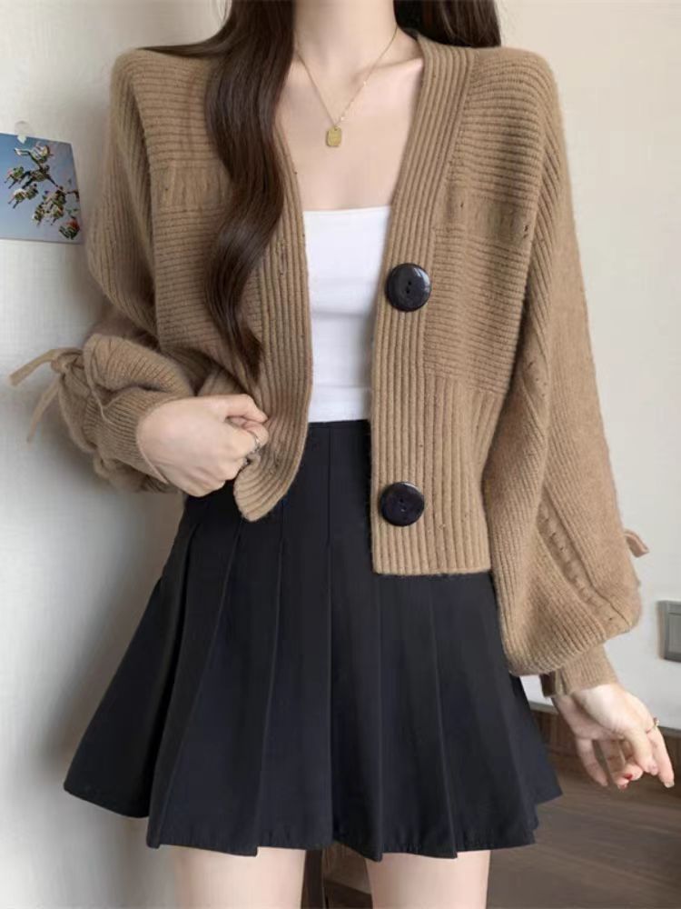 【丫丫】新款时尚百搭款秋冬断码针织衫