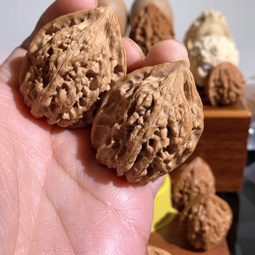 【闪购商品】桃核把件一****式鸡心