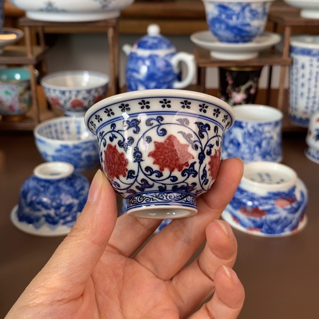 景德镇陶瓷手工手绘