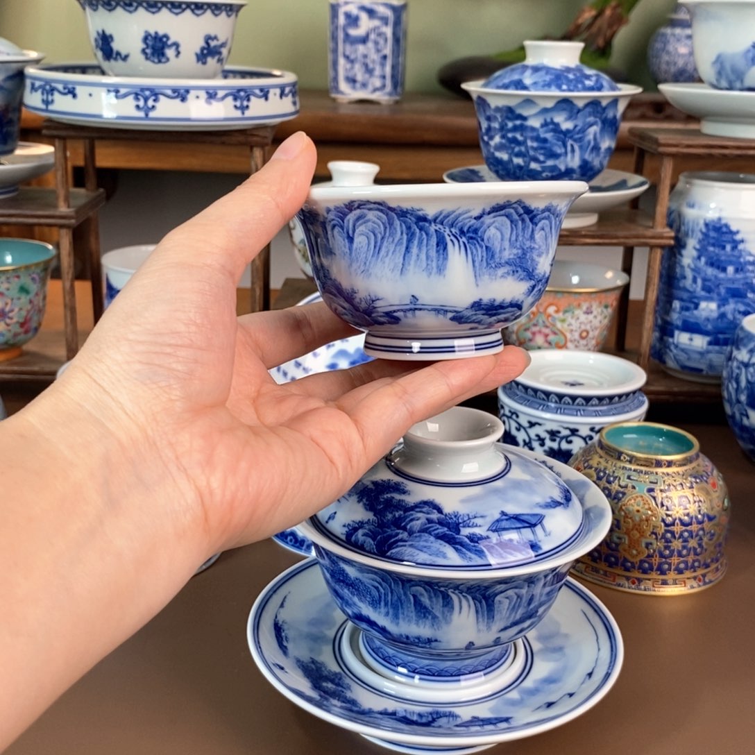 杯景德镇陶瓷手工手绘