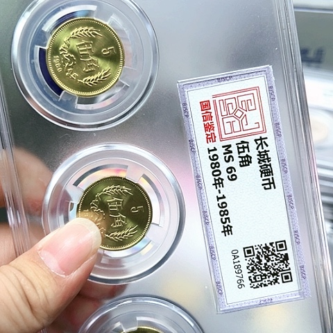 其他普通金属80加85加81长城币王评级69分套装
