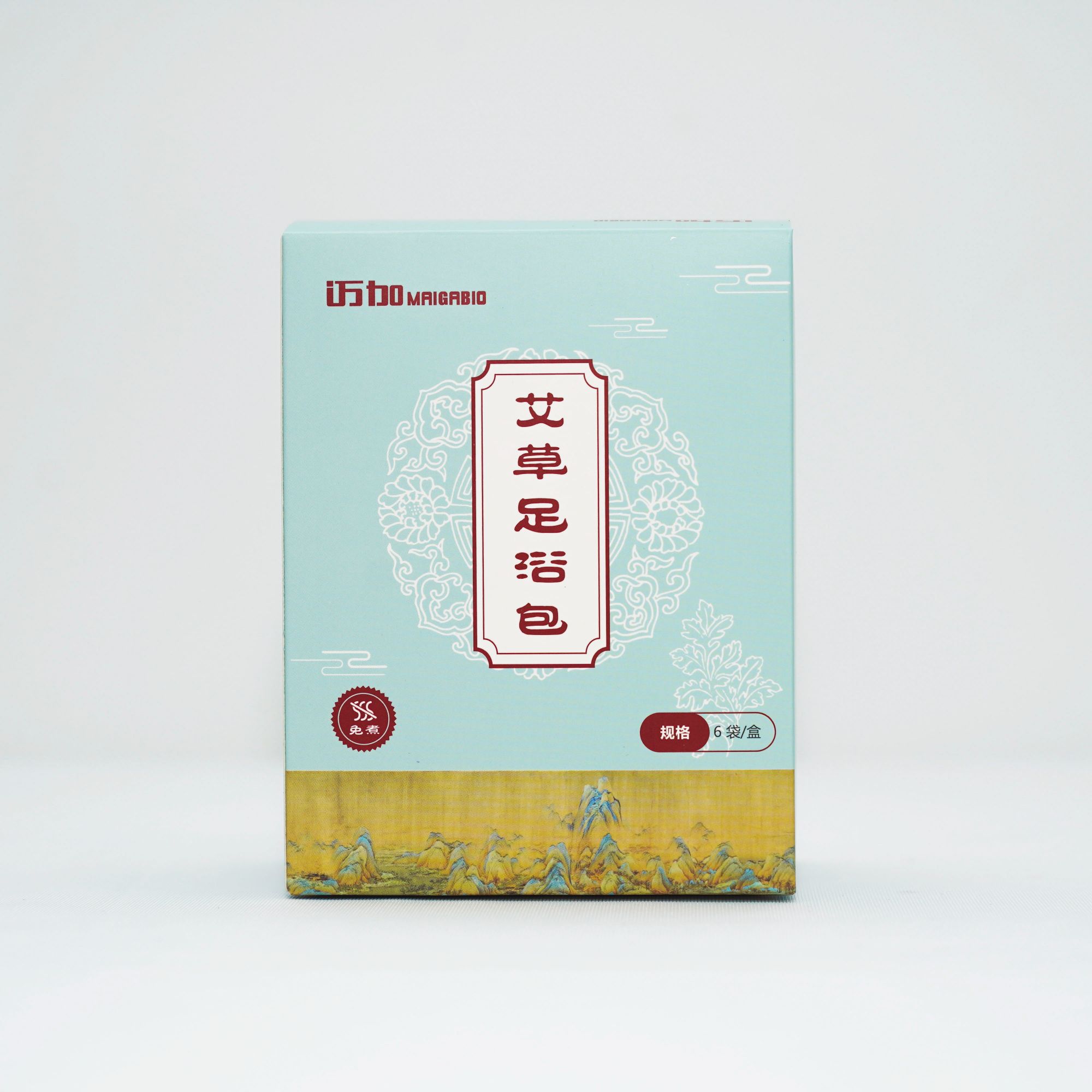 迈加艾草足浴包泡脚草本萃取家用祛湿护理缓解温和