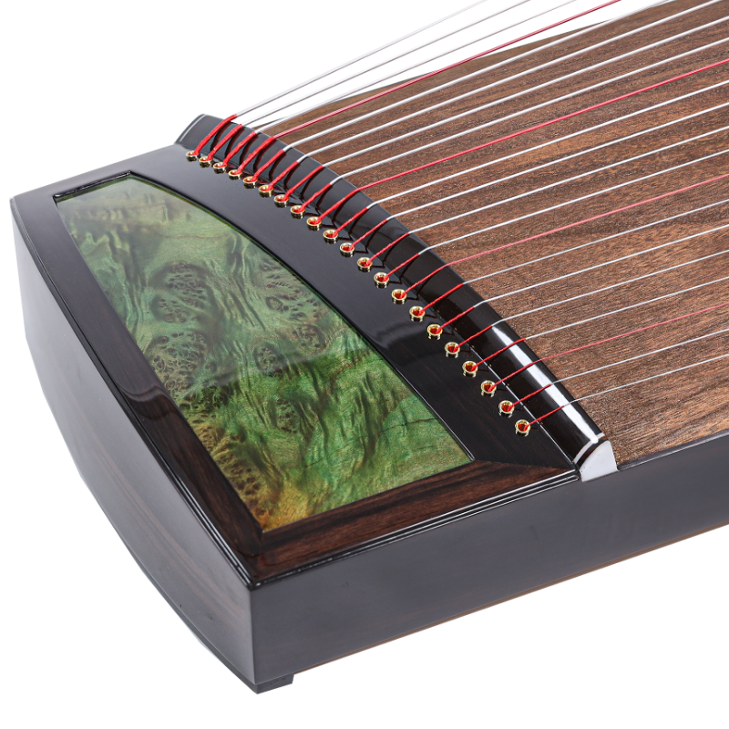 朱雀翠微 莲青 2025新品135整挖小筝 精品系列专业演奏筝