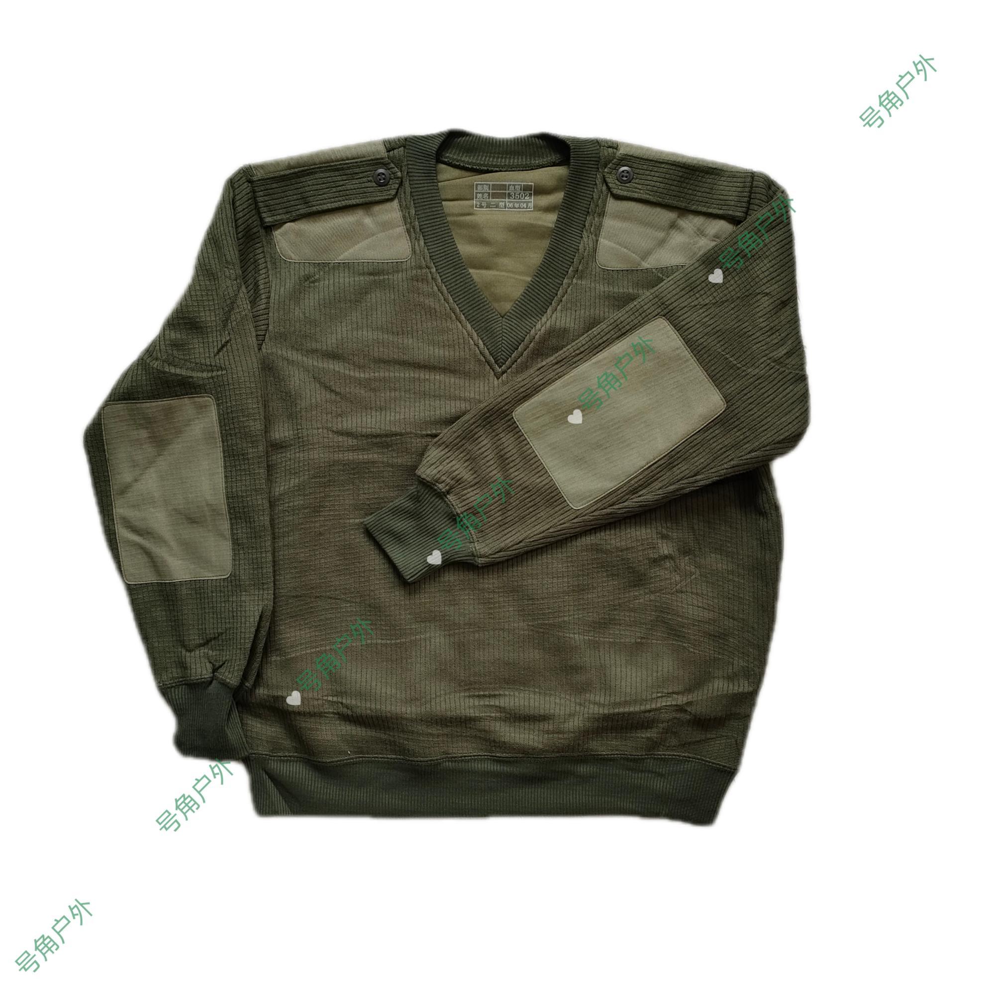 03绒衣裤 正品秋冬保暖舒适宽松绿色时尚休闲加绒拼接