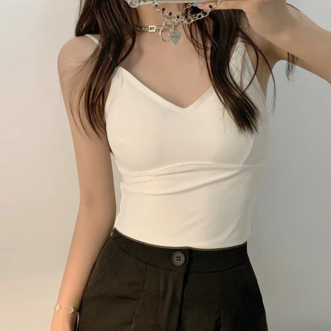 霞儿精选美背（秒拍秒付）下单备注编码女背心打底网红显瘦弹力百搭