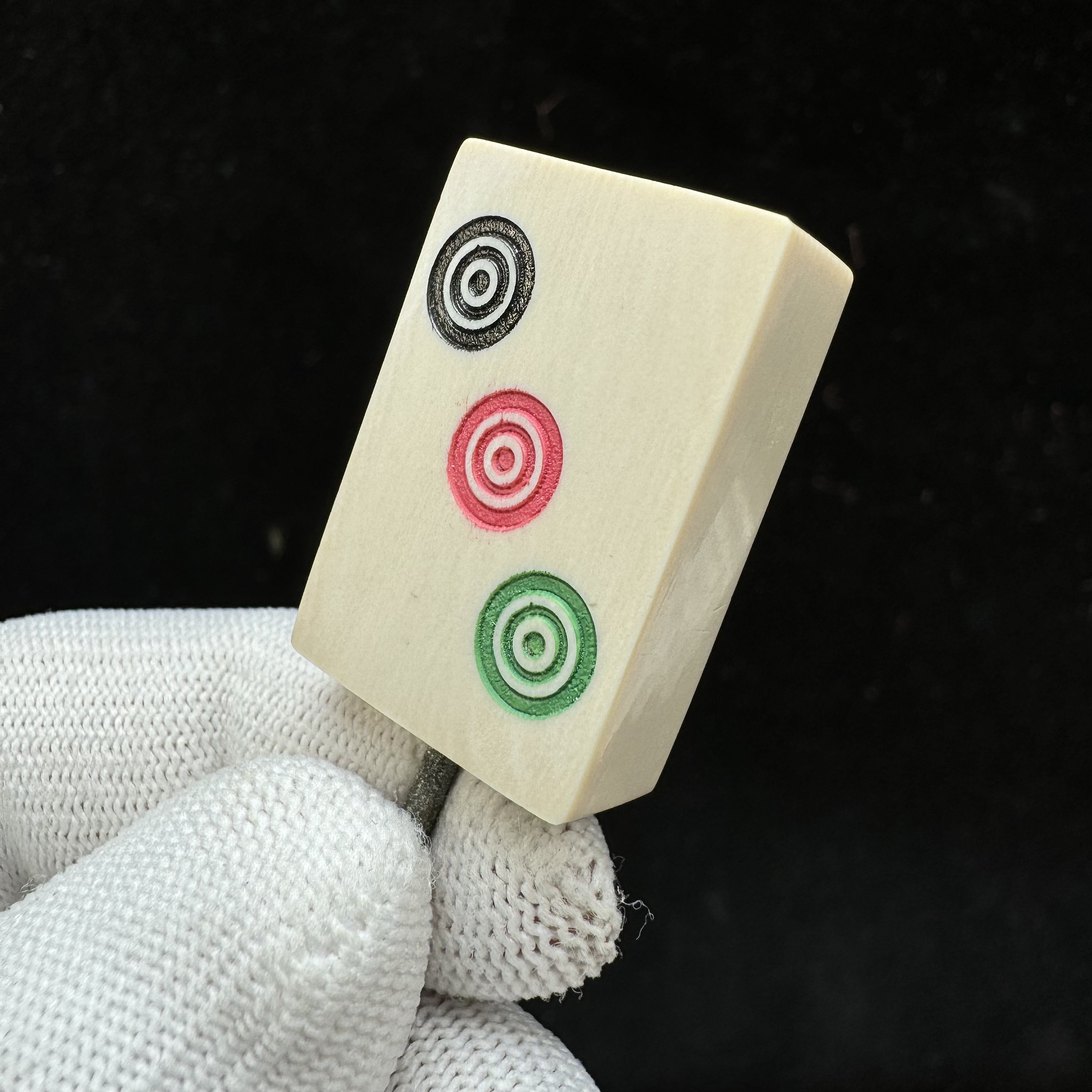 K1609天然猛犸牙雕刻牌19.4*29.5*9.7mm 支持复检假一罚四