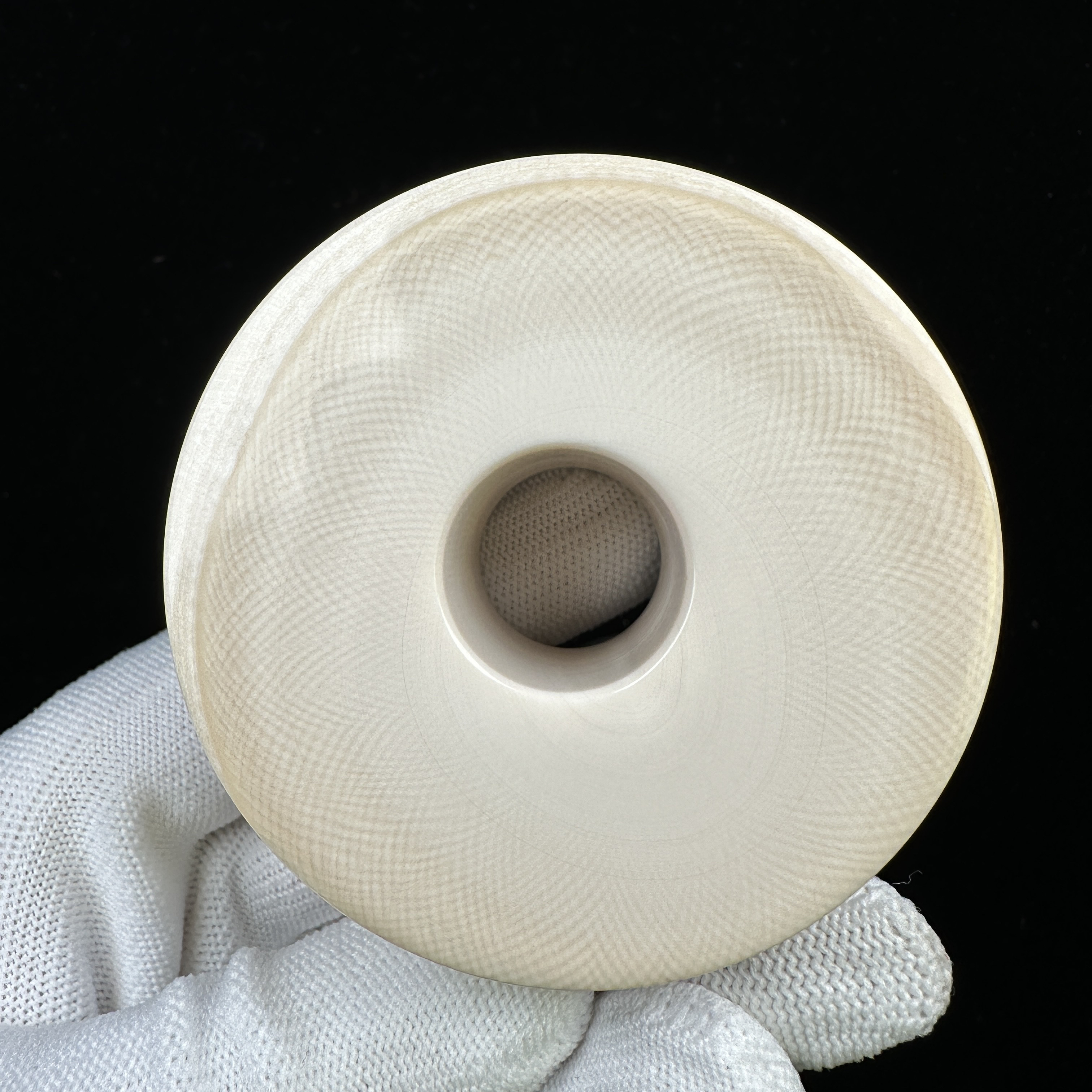 P8503 天然猛犸牙 牙饼 63*27mm 支持鉴定 假一罚四