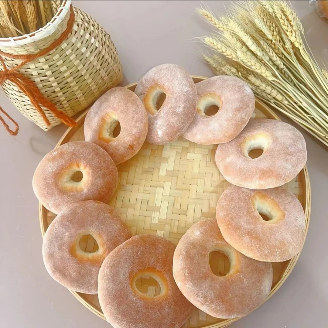 无蔗糖杠子圈 2斤（木糖醇）贝果 东北特产 早餐 杠头饼