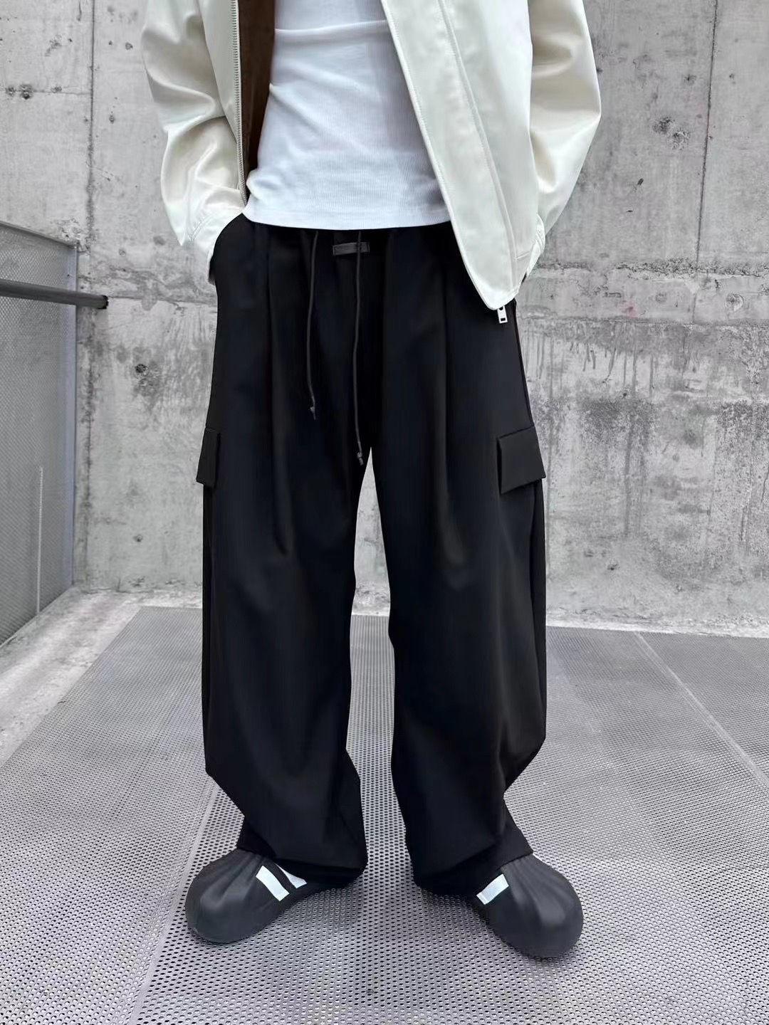 2024夏季休闲裤宽松弹力工装裤