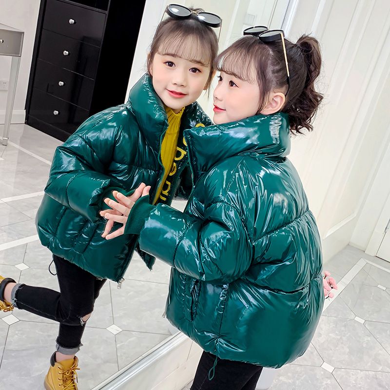 巴拉拉吧女童棉服洋气冬装儿童棉衣外套小女孩棉袄中大童冬季短款