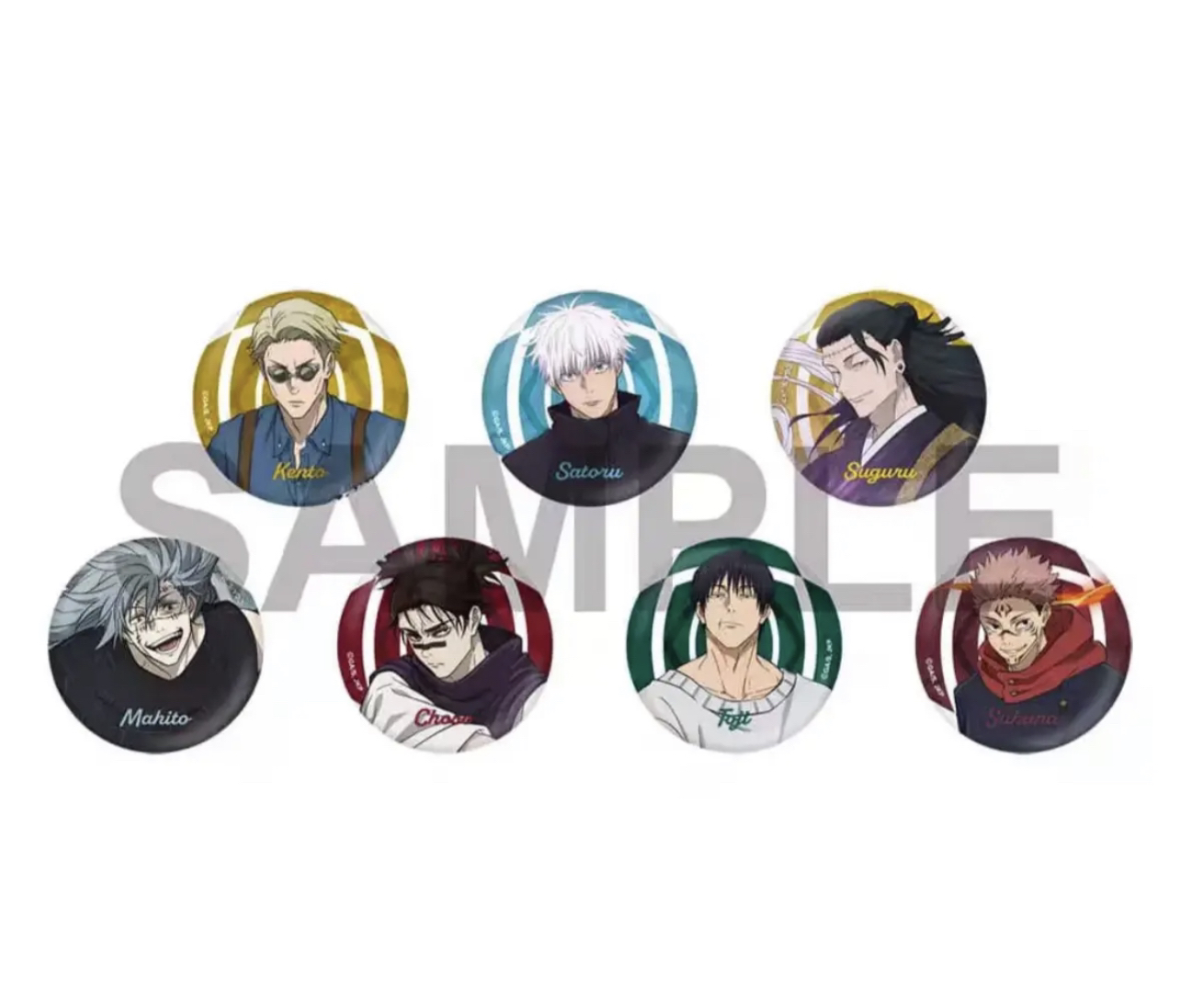 【拆包】日谷-《咒术回战》涉谷事变toho（b款）吧唧徽章盲盒（代拆）