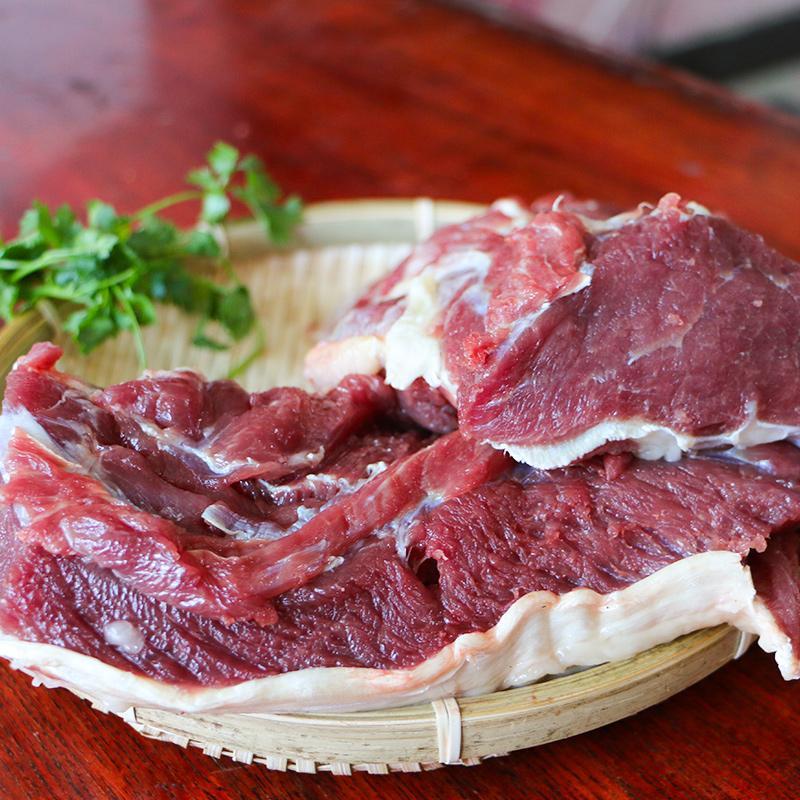 驴肉新鲜真驴肉正宗散养真空特产带皮驴肉火烧鲜生驴肉鲜嫩大块