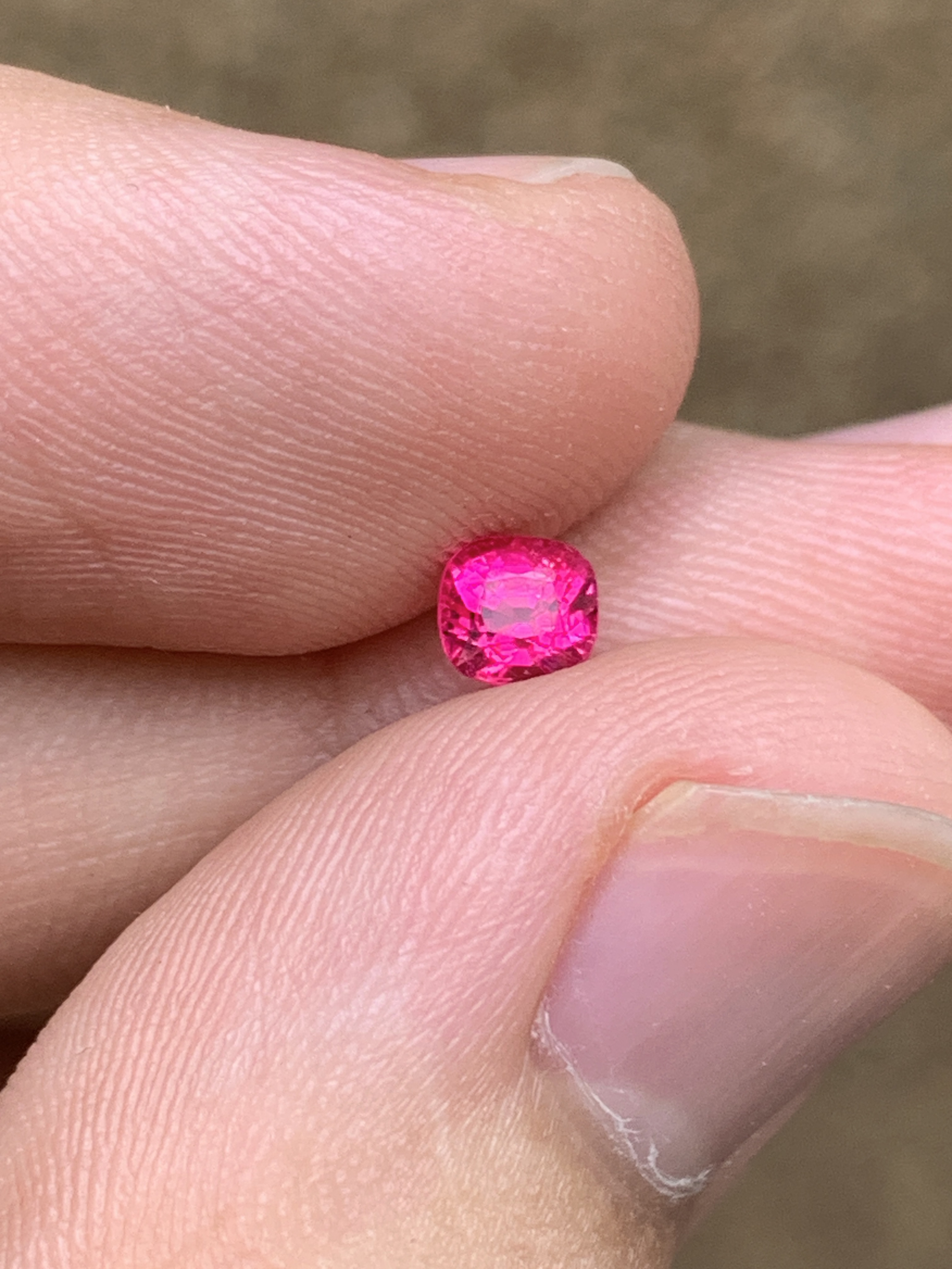 天然无烧缅甸绝地武士尖晶石0.46ct