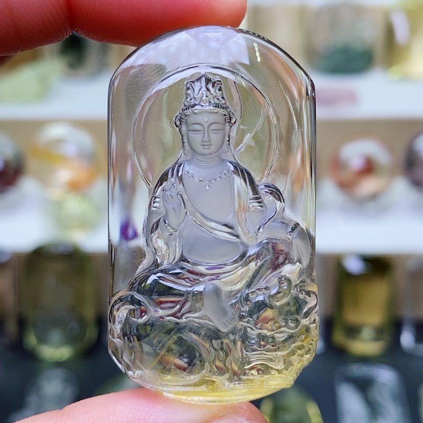【闪购商品】水晶挂件未镶嵌方*