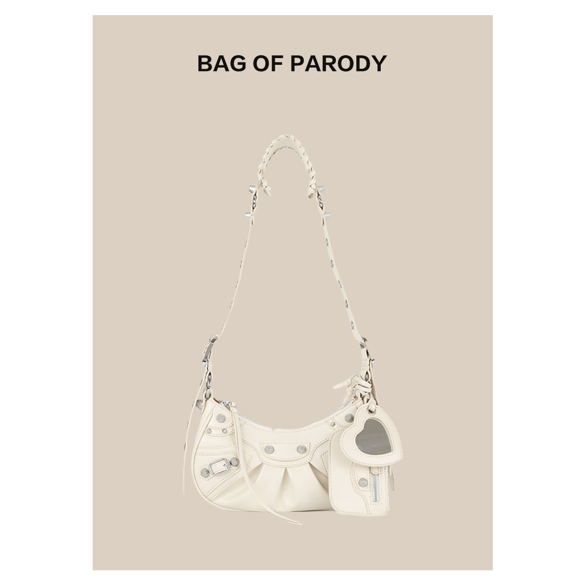 bag of parody包包女2025新款机车包