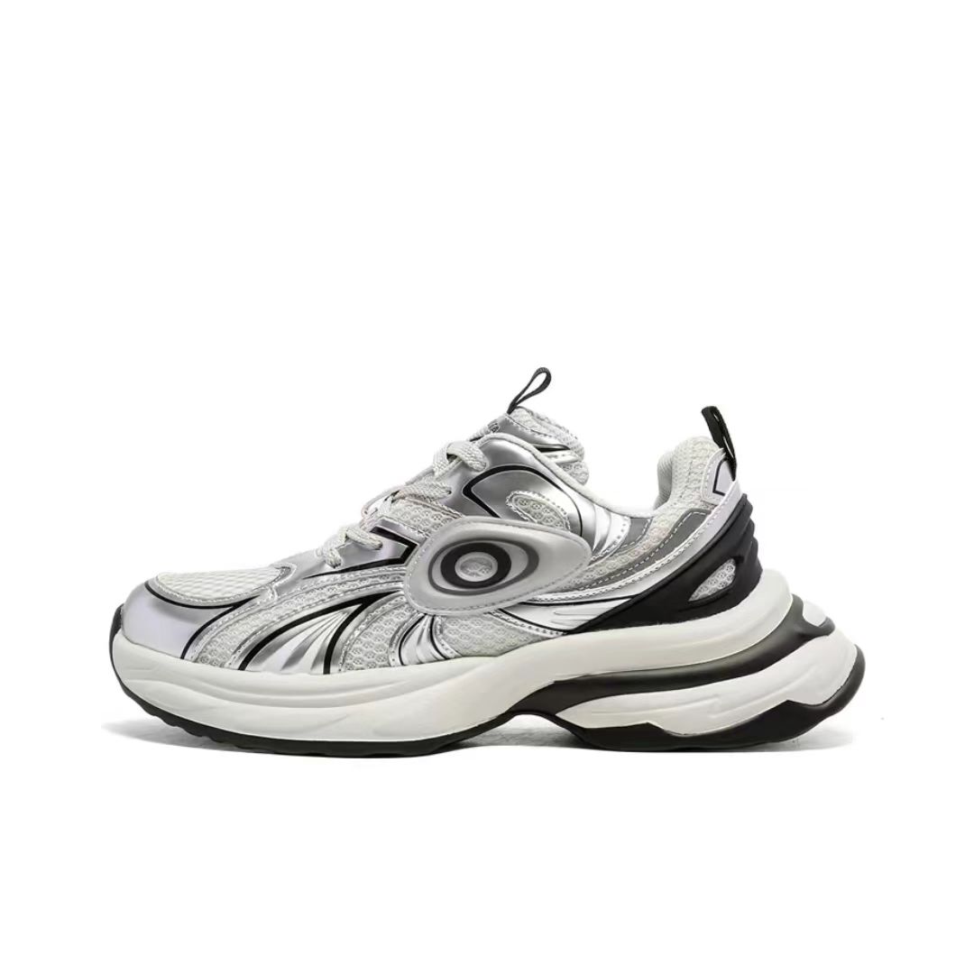 18379银色【响尾蛇系列】休闲鞋男女同款