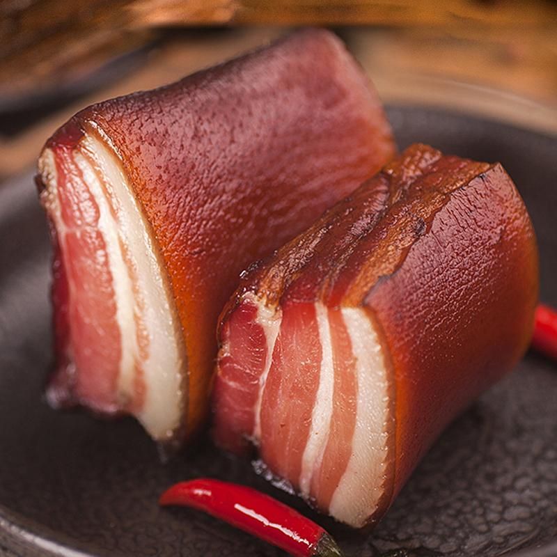 云南特产 烟熏五花腊肉 500g/份