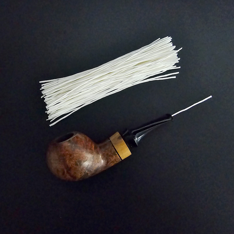 烟斗专用吸水条/绳（白/黄）烟斗周边配件附件 烟斗清洁保养工具