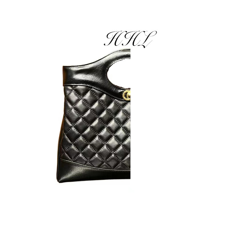 31bag小香风菱格大包2023新款真皮女包大容量手提托特包单肩斜挎