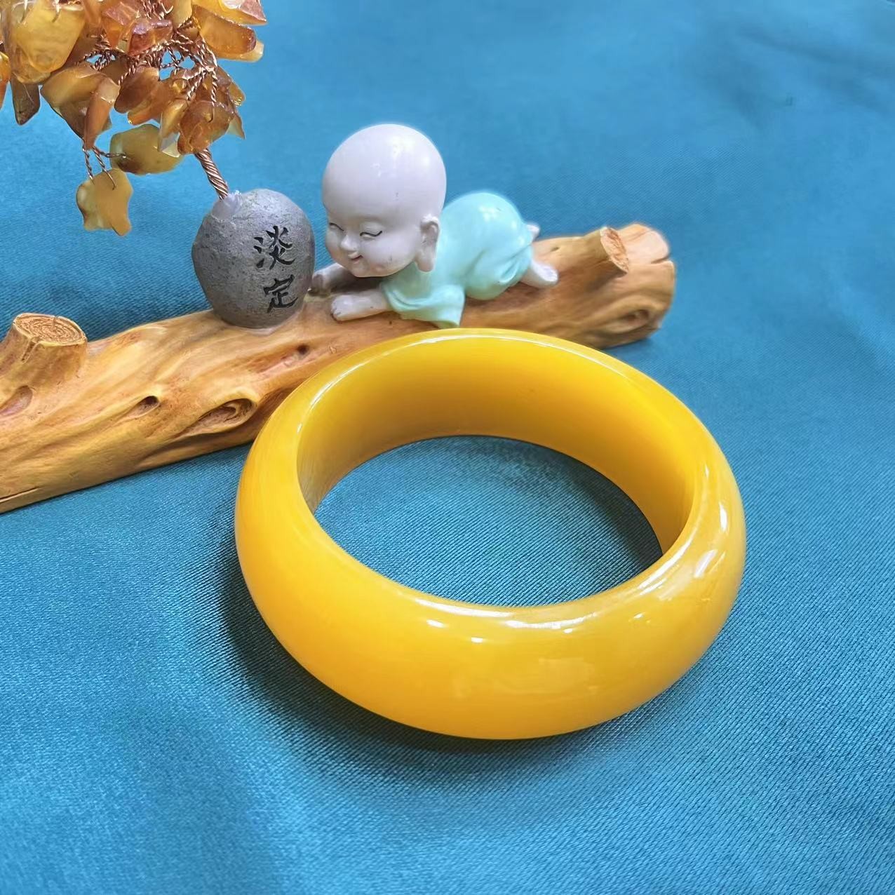 珍藏牛黄树脂奇石.黄SZ送礼自戴 多样发其一