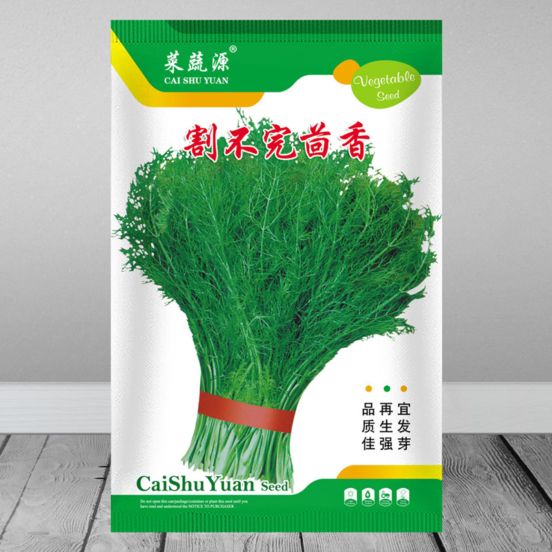 割茬茴香种子球茎多茬小茴香种籽四季播种孑耐热阳台庭院盆栽蔬菜