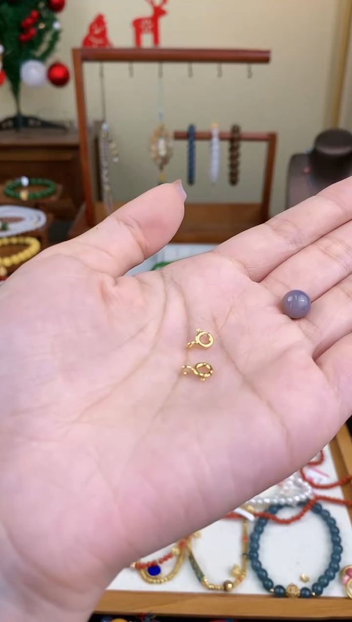 【闪购商品】玛瑙/玉髓吊坠(不含链)银S925镶嵌扣2个