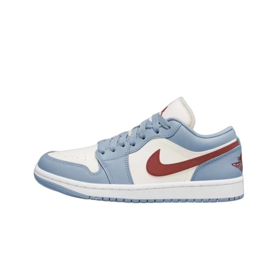 Air Jordan 1 Low AJ1 蓝白红 低帮复古篮球鞋DC0774-164