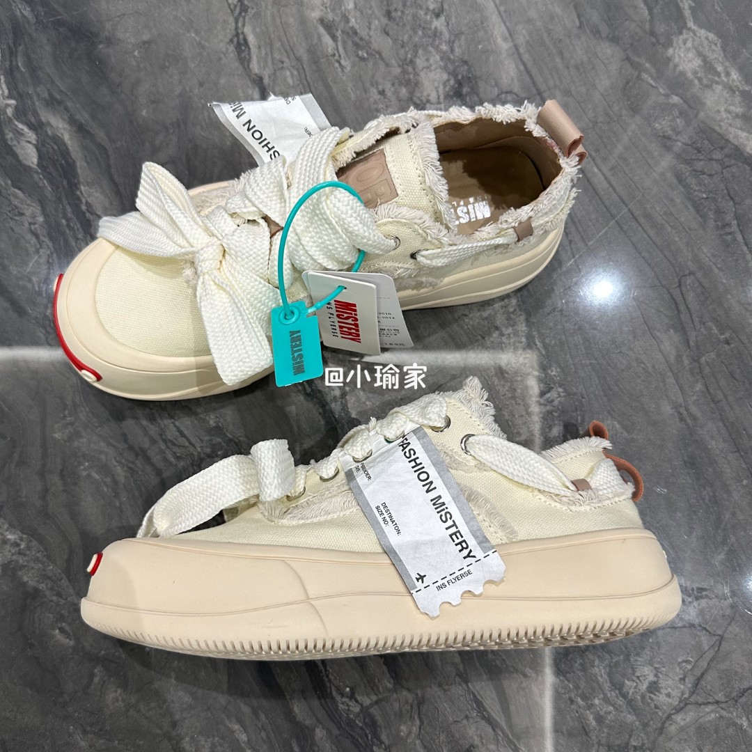 鞋有亿 檀健次开口笑帆布鞋女鞋2025秋季新款鞋子小白鞋厚底板鞋