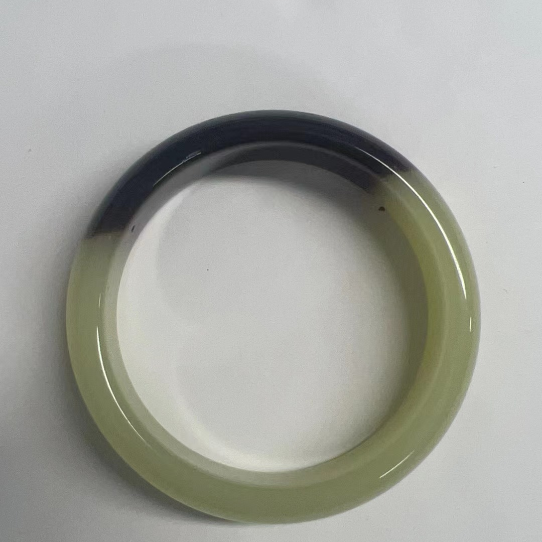 和田玉黄口糖手镯