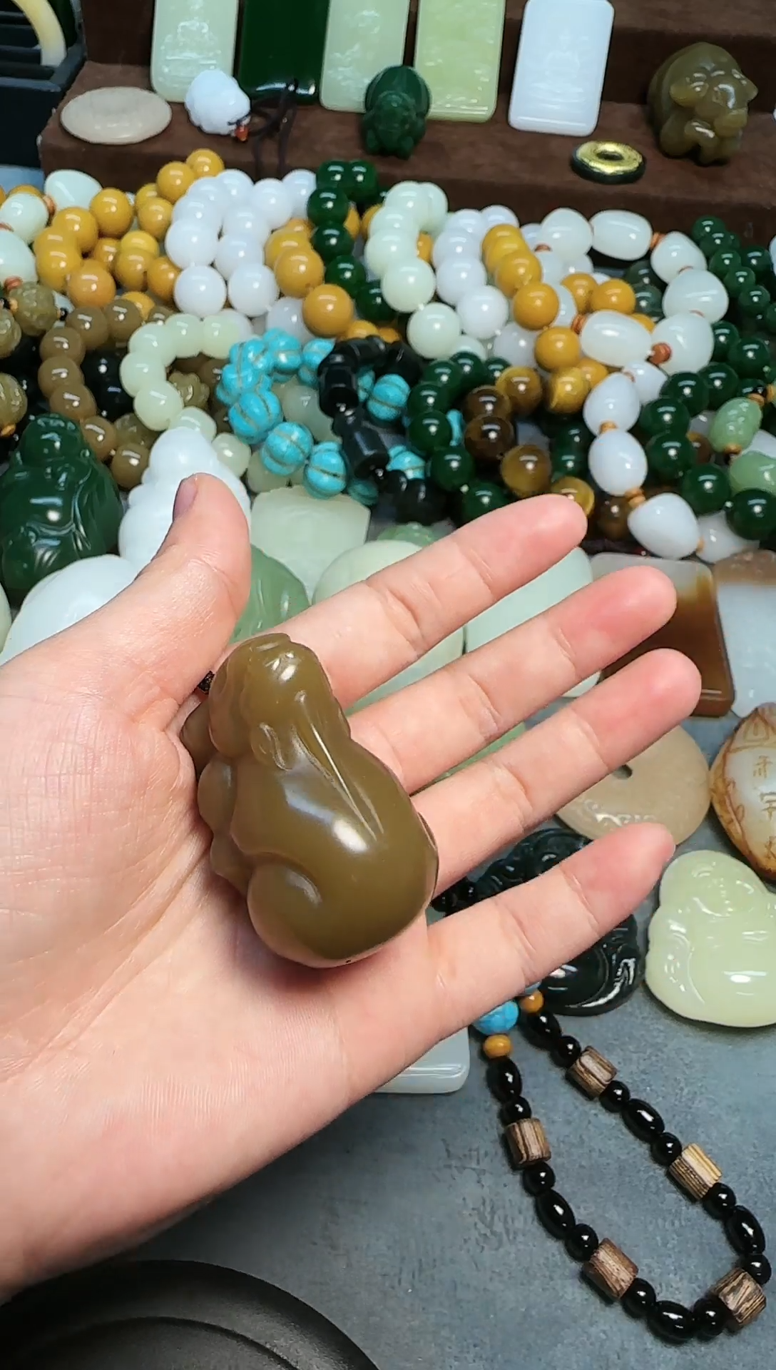 【闪购商品】和田玉吊坠(不含链)未镶嵌002