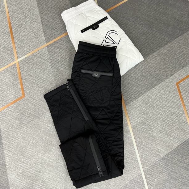 冬季新款男士轻薄型时尚外穿时尚潮流小直板棉裤【8666】