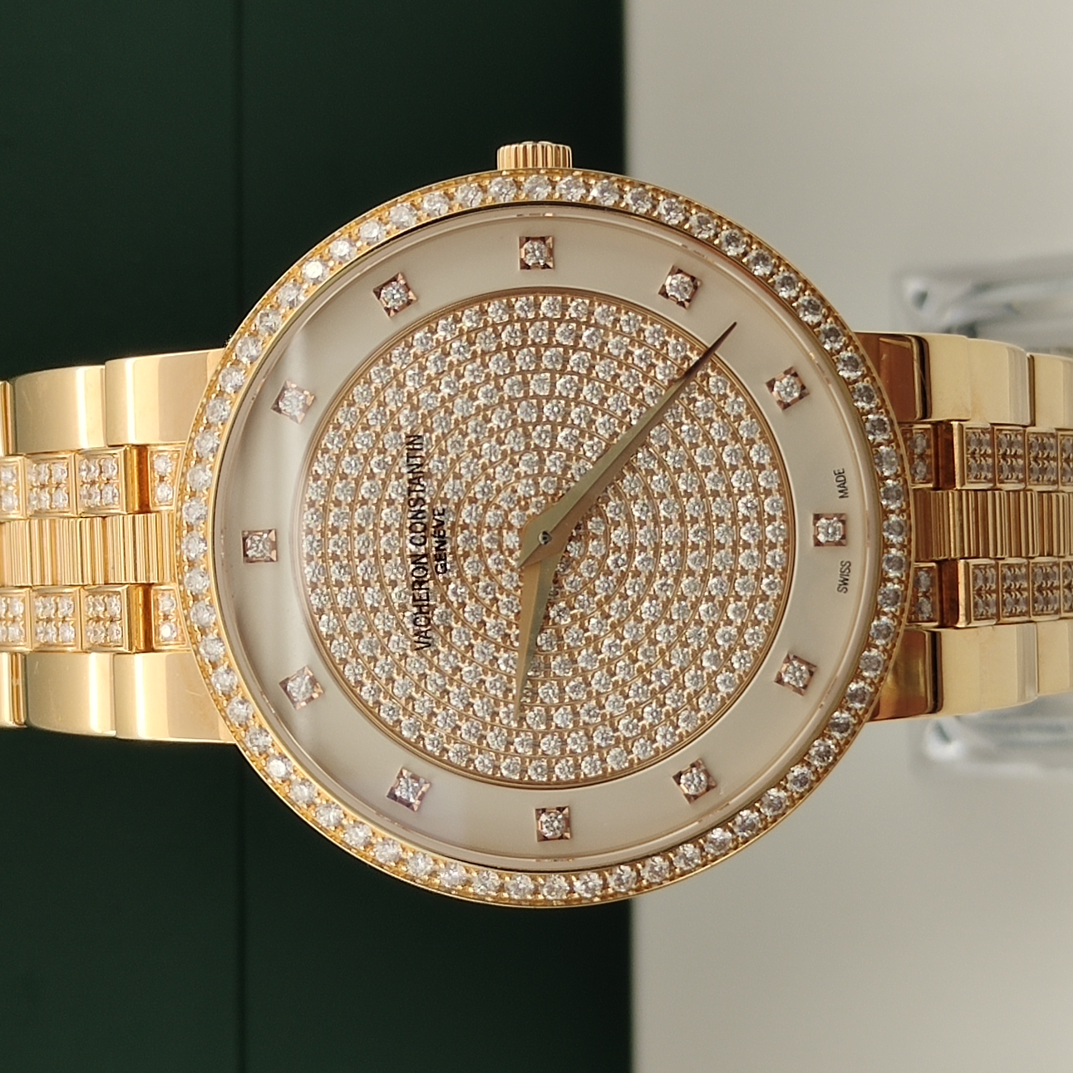 99新 Vacheron Constantin/江诗丹顿 传袭81576/手动/原钻/表径38