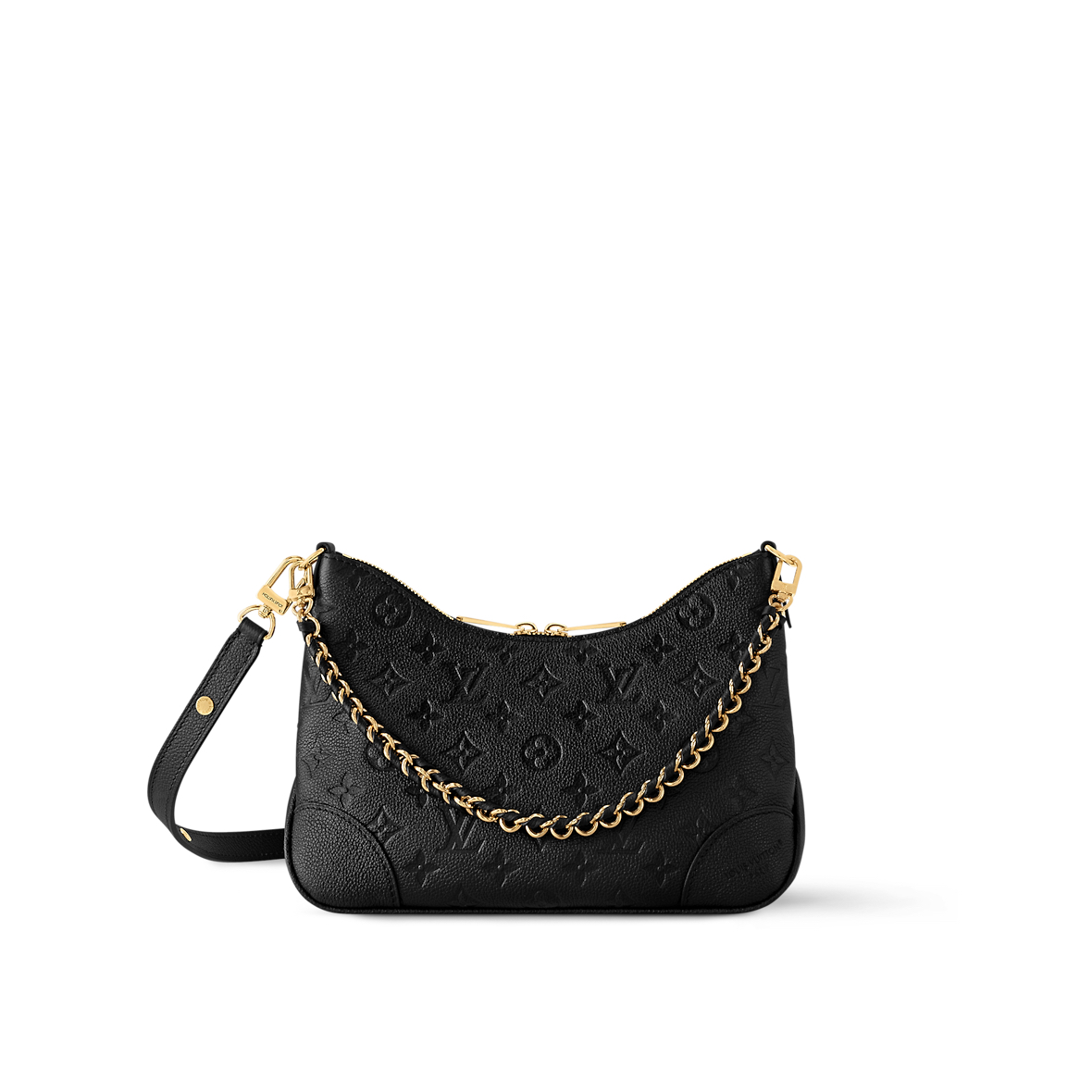 全新未使用 LouisVuitton/路易威登 BOULOGNE牛角包单肩包 全套