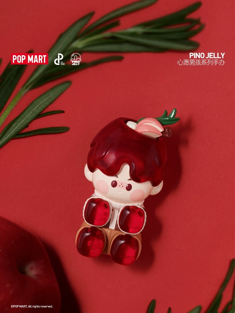正版泡泡玛特PINO JELLY心愿男孩系列手办盲盒