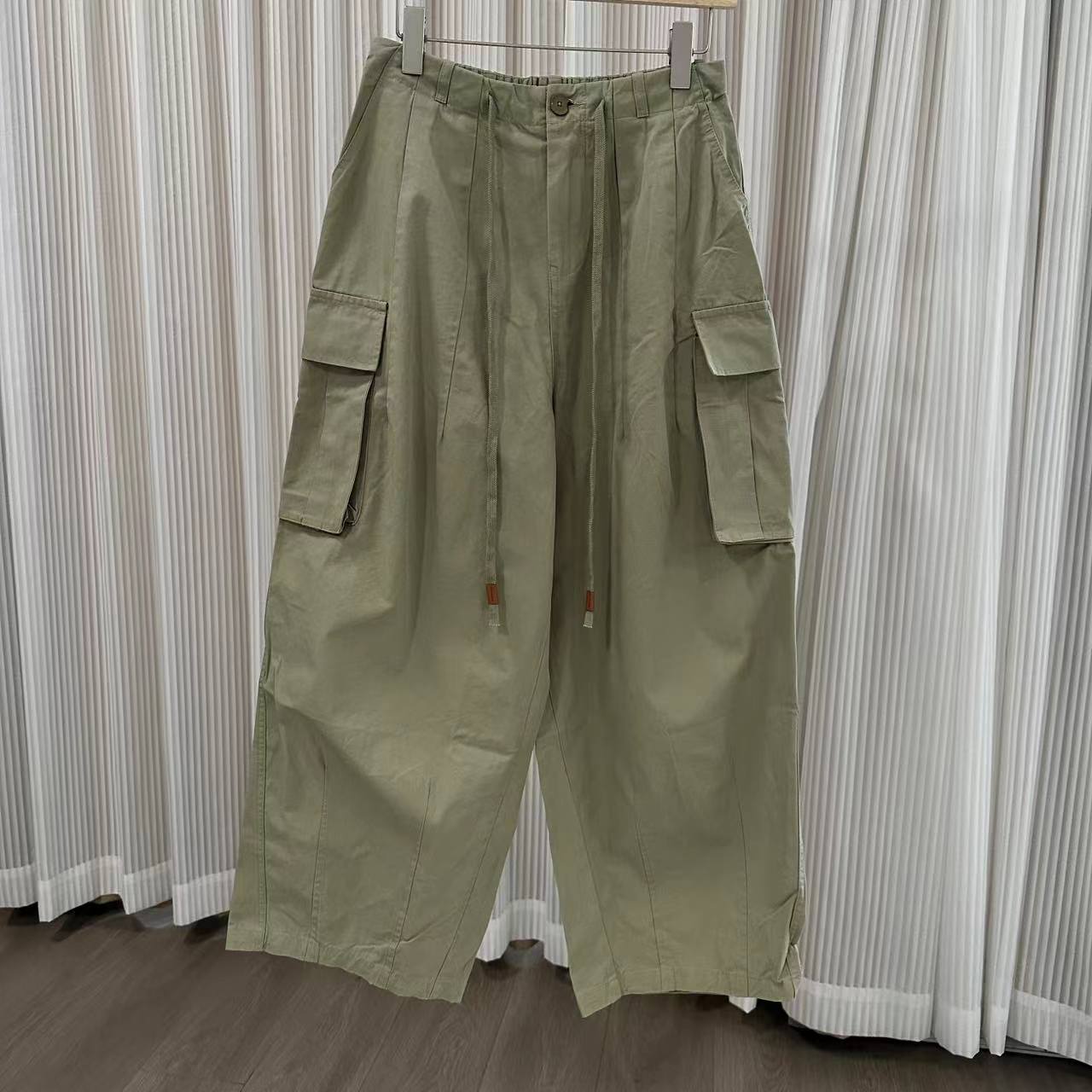 AZ  Q 撞色抽绳工装裤  圆圆家   CH812