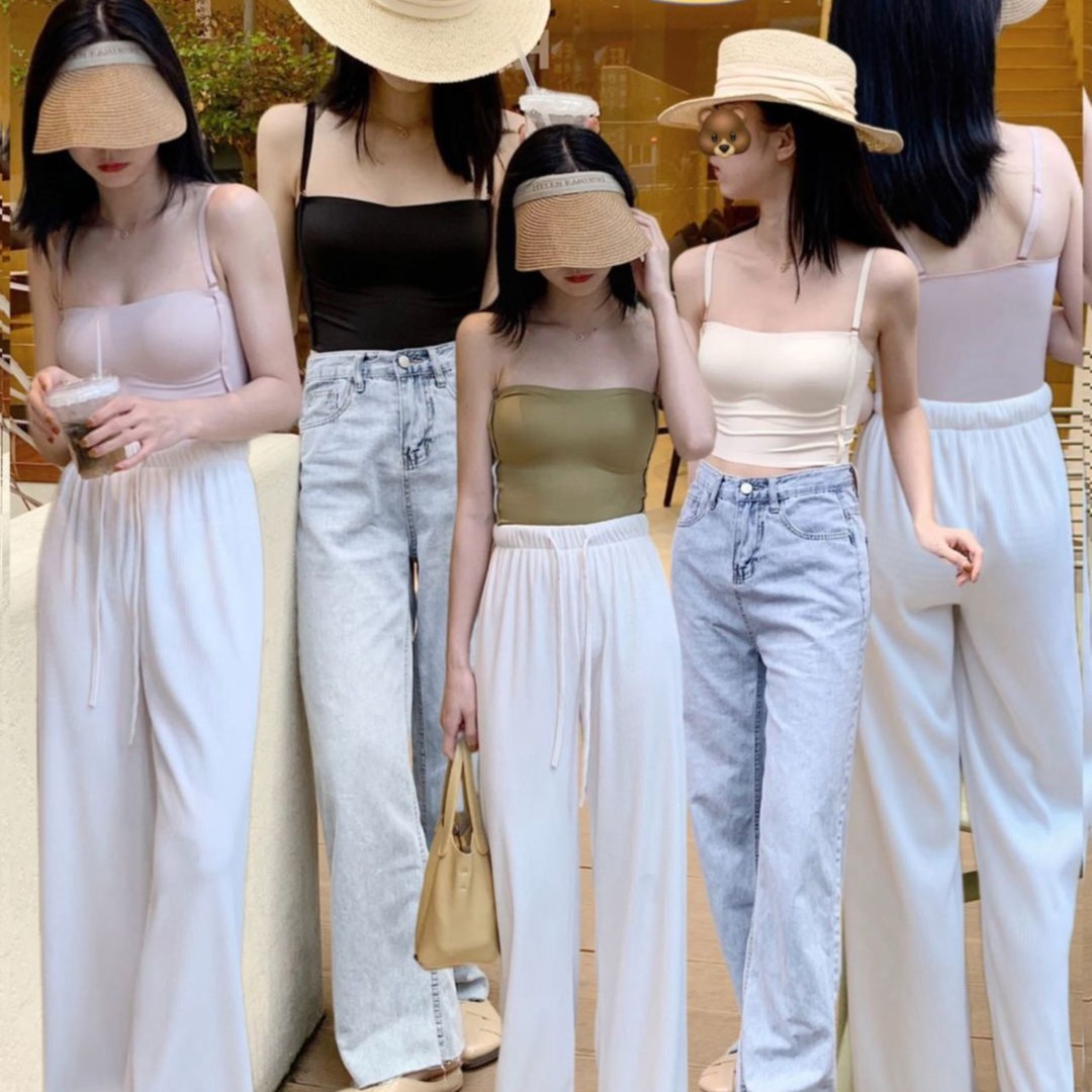 一体式聚拢美背吊带 宝藏百搭 无痕可拆卸肩带防滑夏季显瘦休闲