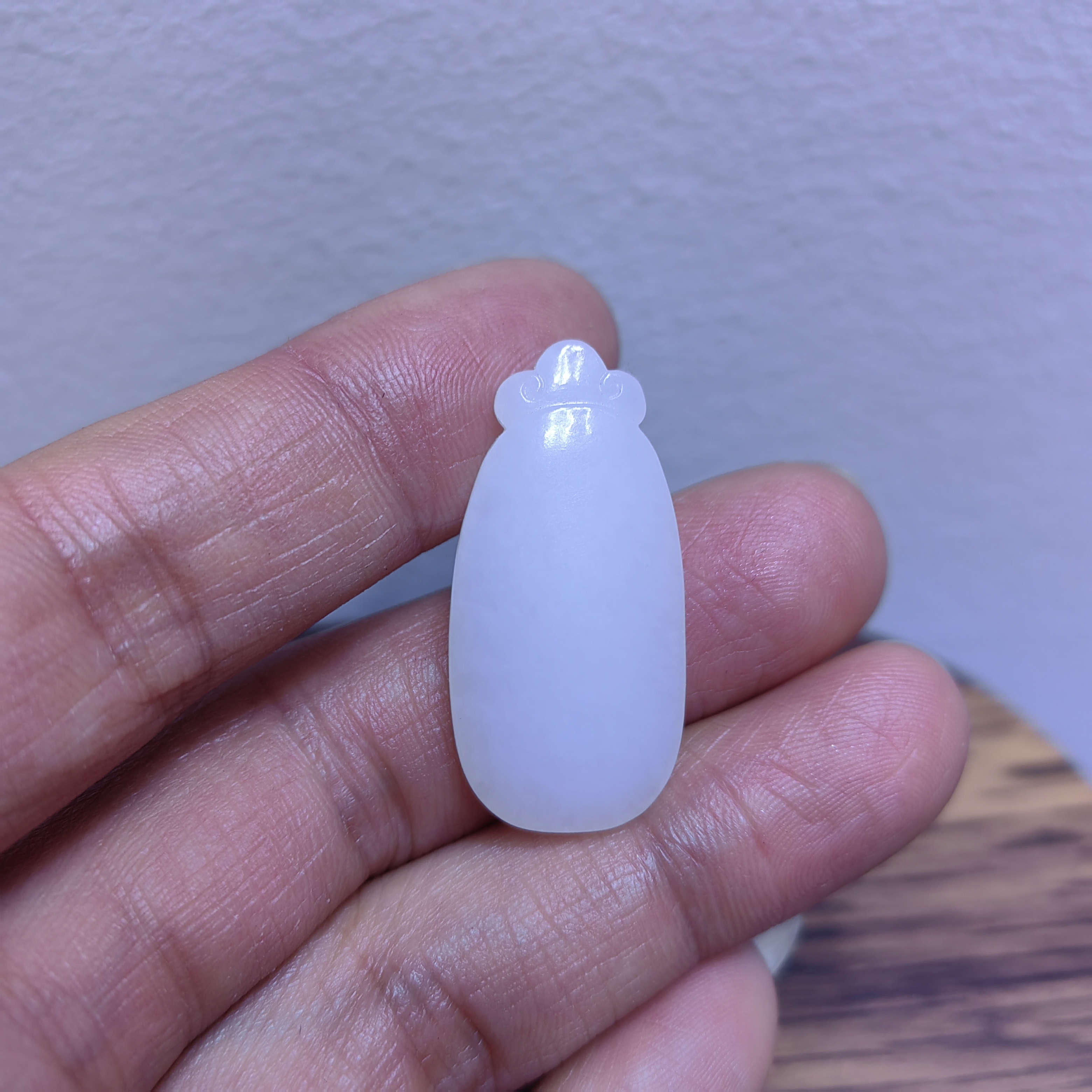 新疆和田玉挂件小平安无事牌