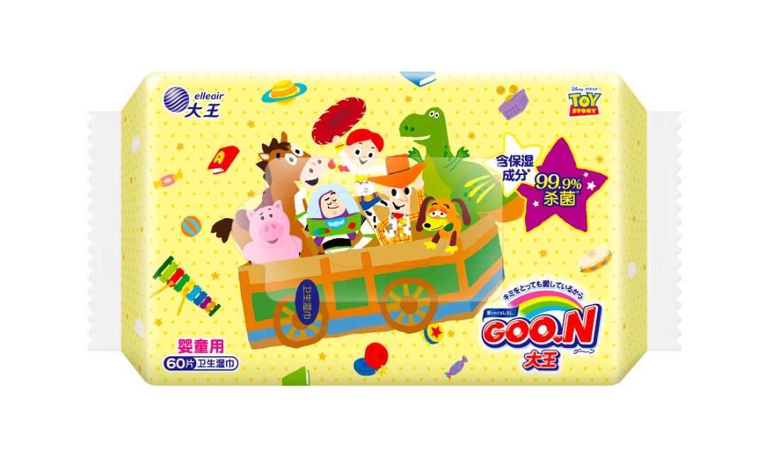 迪士尼60抽湿巾