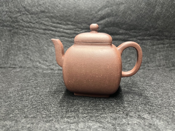 小四方明远款宜兴紫砂壶茶壶 
