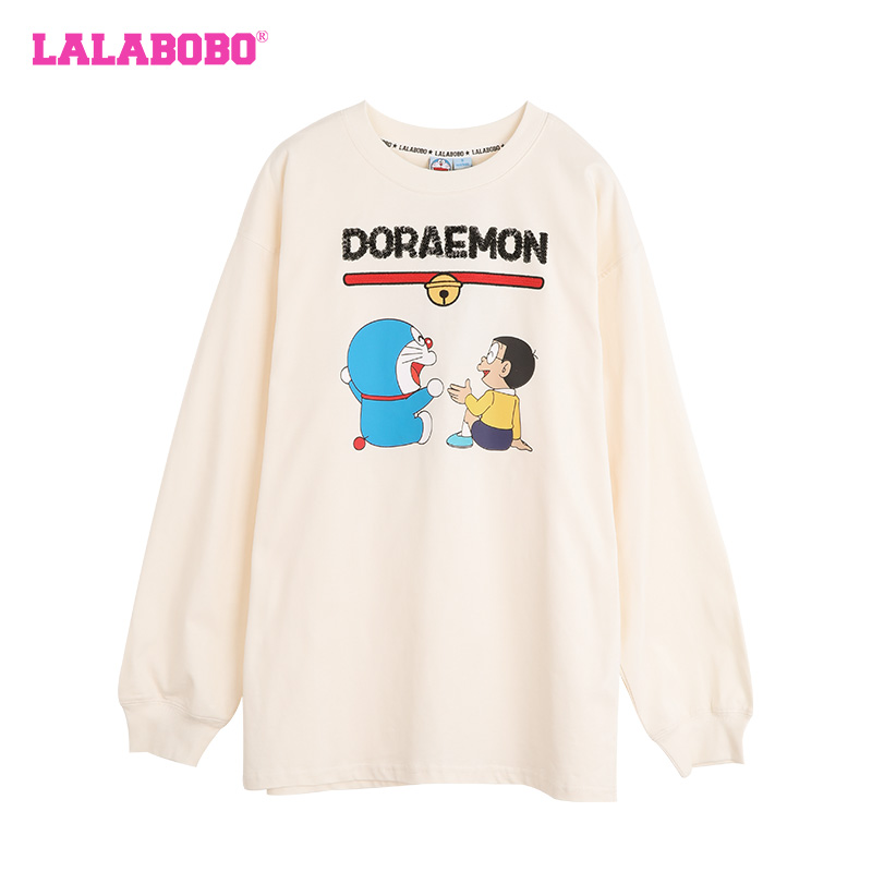 武汉（微瑕不退不换）LALABOBO X 哆啦A梦联名款T恤女ABCD-WSDT12