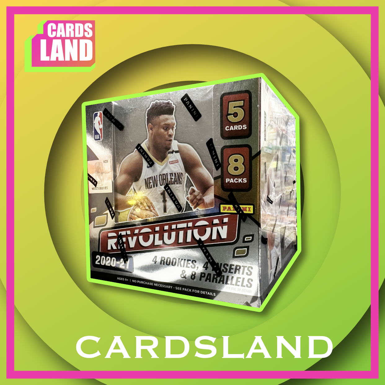 【盲盒】20-21 Panini Revolution Hobby 篮球革命 Hobby