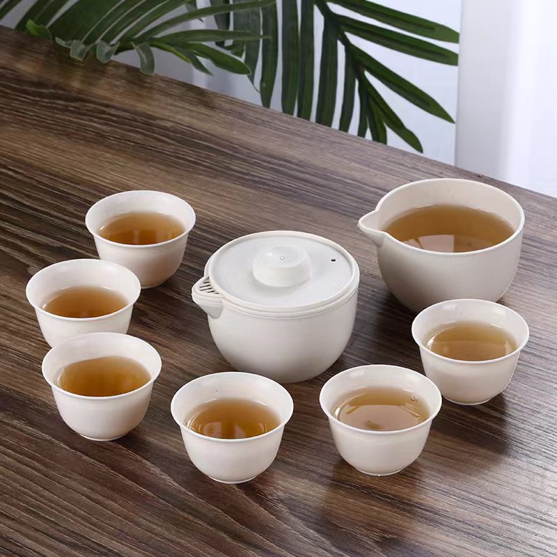 旅行功夫茶具套装便携式一人户外喝茶个人专用一次性懒人泡茶神器