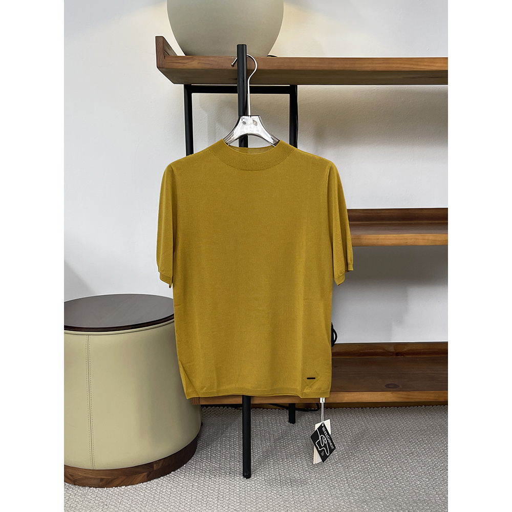 秋冬新品  羊毛羊绒混纺针织短袖女