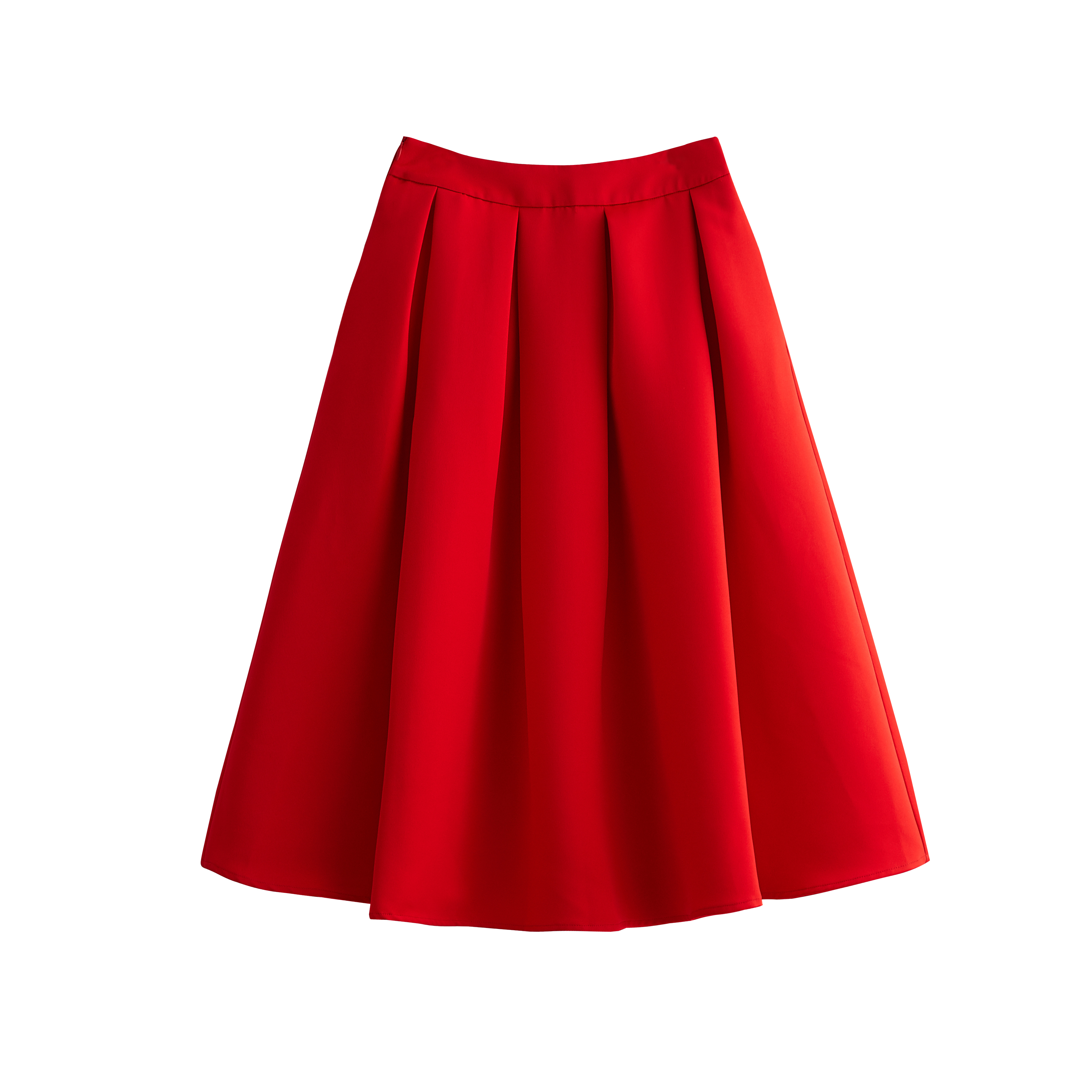 秋冬女装半身裙百搭显瘦百褶半身裙赫本裙905