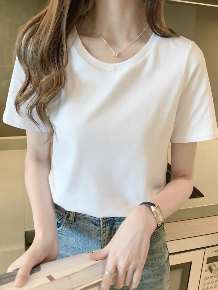 荷大大家19/29链接打底衫t恤白色