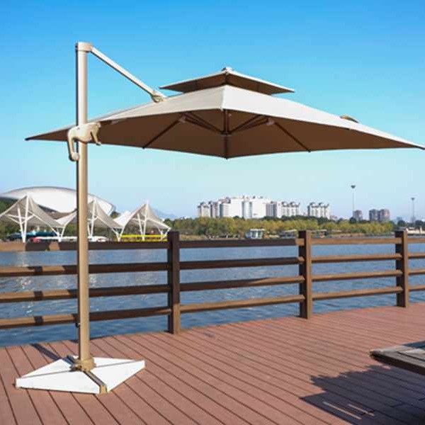 【金鼎尊】户外不带灯遮阳伞防雨防紫外线室外别墅商用沙滩遮阳伞